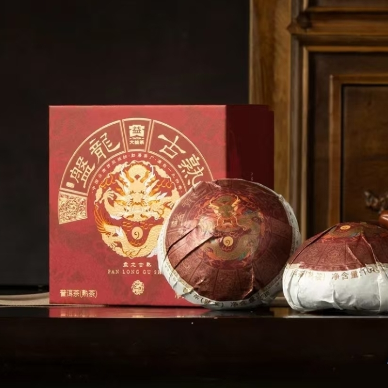 2024年大益 盤龍古熟沱 熟茶 100克