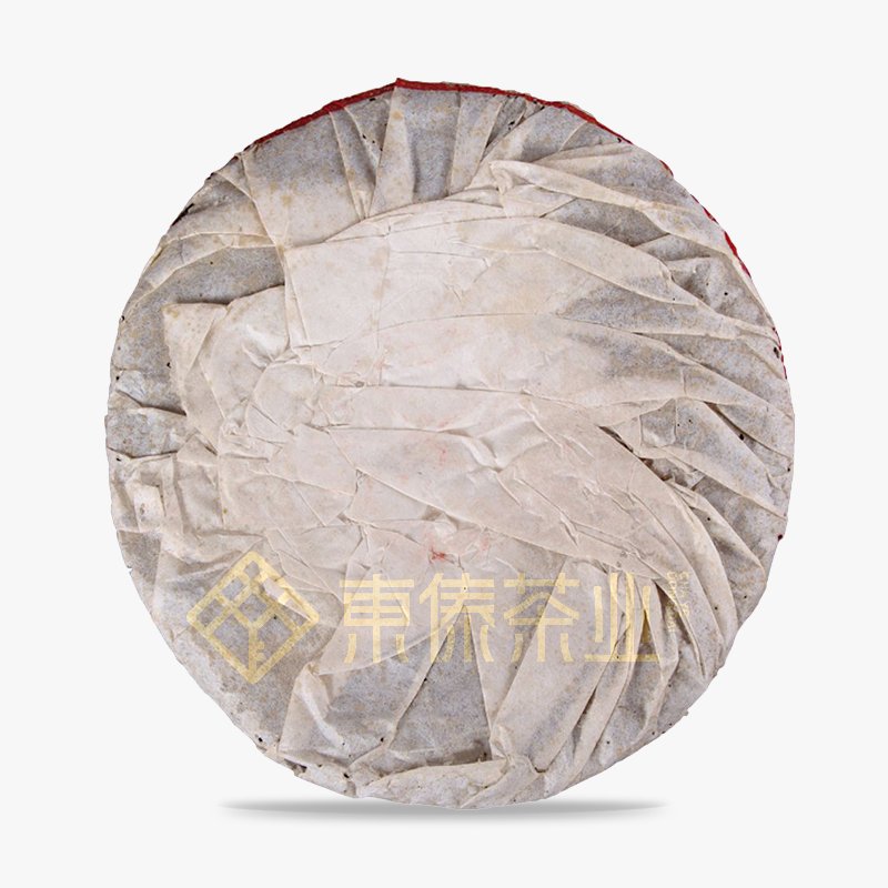 2002年大益 红印青饼 生茶 357克