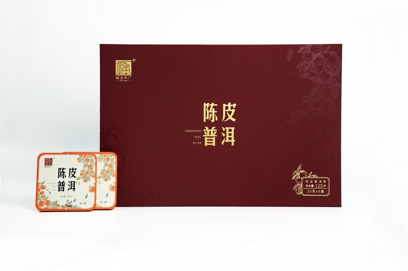 2022年 福海 2022福海陈皮普洱调味茶