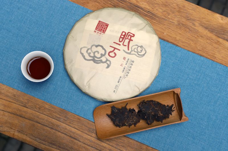 福海 眠云 福海茶厂36年传统自然固态发酵与拼配技艺 357克