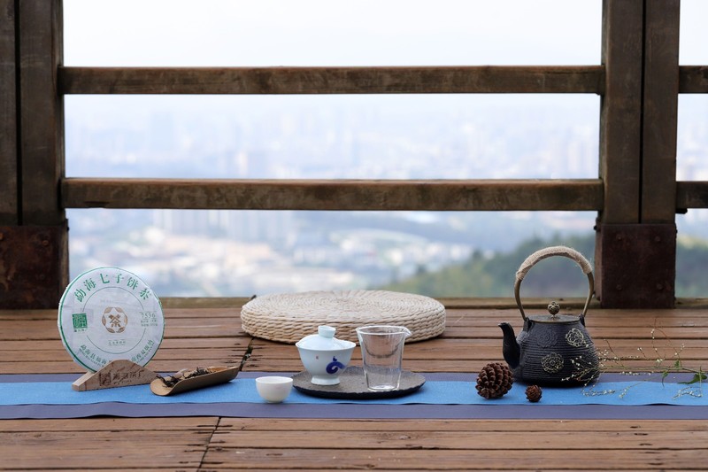 2018年 福海 7536 福海茶厂36年传统拼配技艺 357克