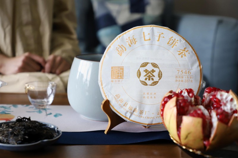 2019年 福海 7546 福海茶厂37年传统拼配技艺 357克