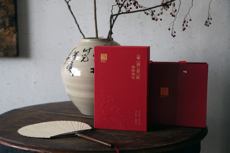 2022年 福海 枣香茶砖 福海茶厂39年传统自然固态发酵与拼配技艺 500克