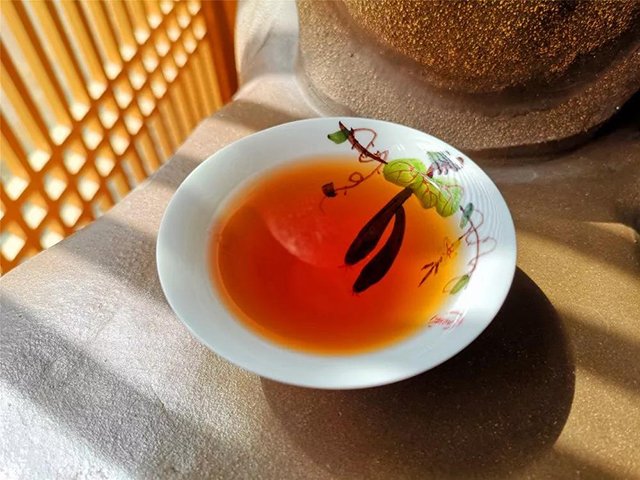 普洱茶茶汤图片