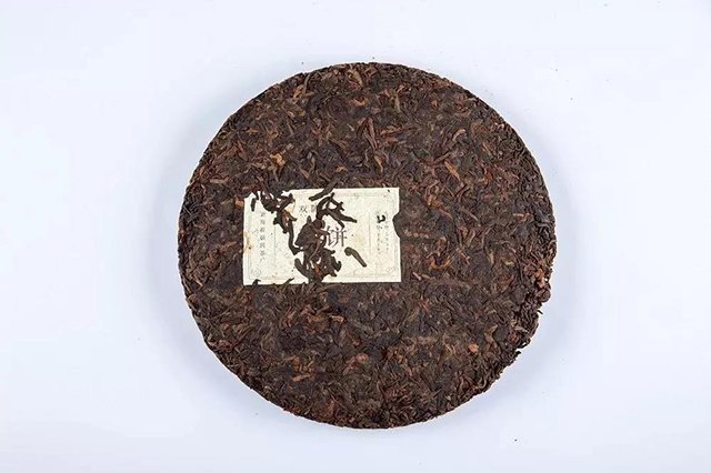 双陈普洱莲饼熟茶