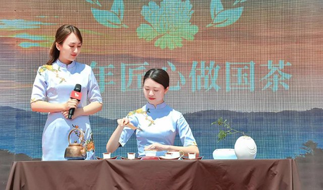 现场还原中印东湖茶叙