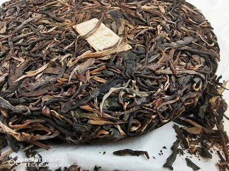 2017年薄荷塘普洱茶