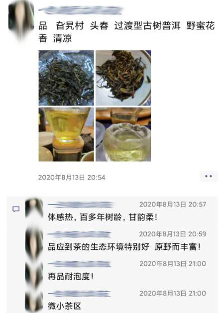 蓝版旮旯村普洱茶