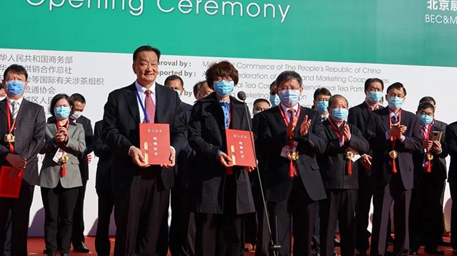 中国茶叶流通协会会长王庆