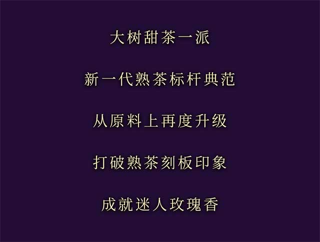今大福紫大象生态熟饼普洱茶