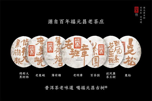 福元昌茶王树微小产区系列普洱茶