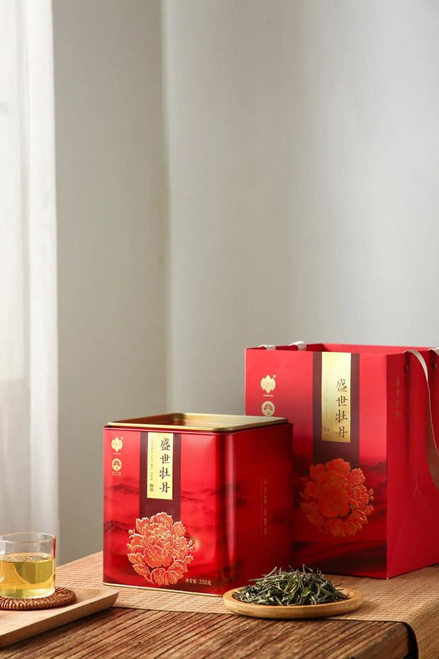祥源茶盛世牡丹2021政和白茶