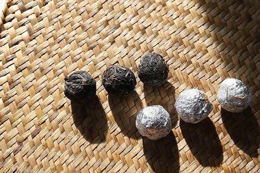 彤掌柜勐麻河茶一寸心丹龙珠