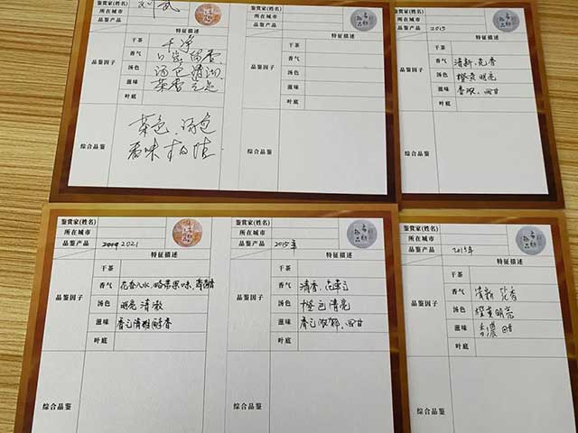 中吉号年份茶品鉴