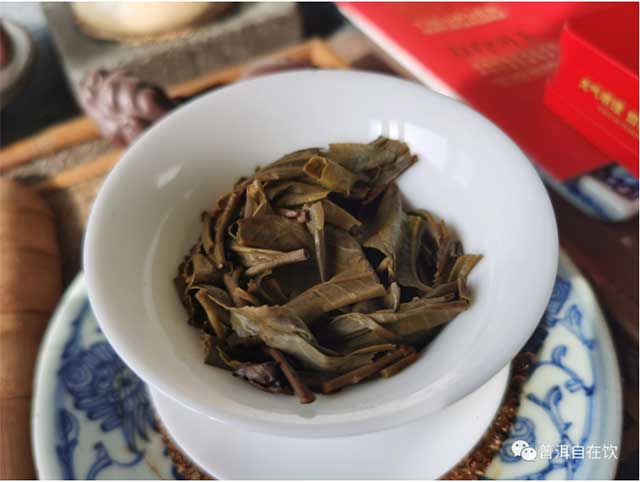 下关80周年红印圆茶
