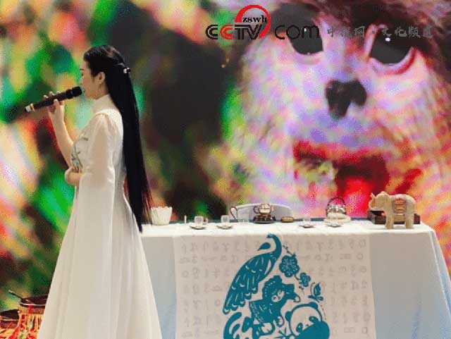茶文化形象大使徐菲尔对云南做推介