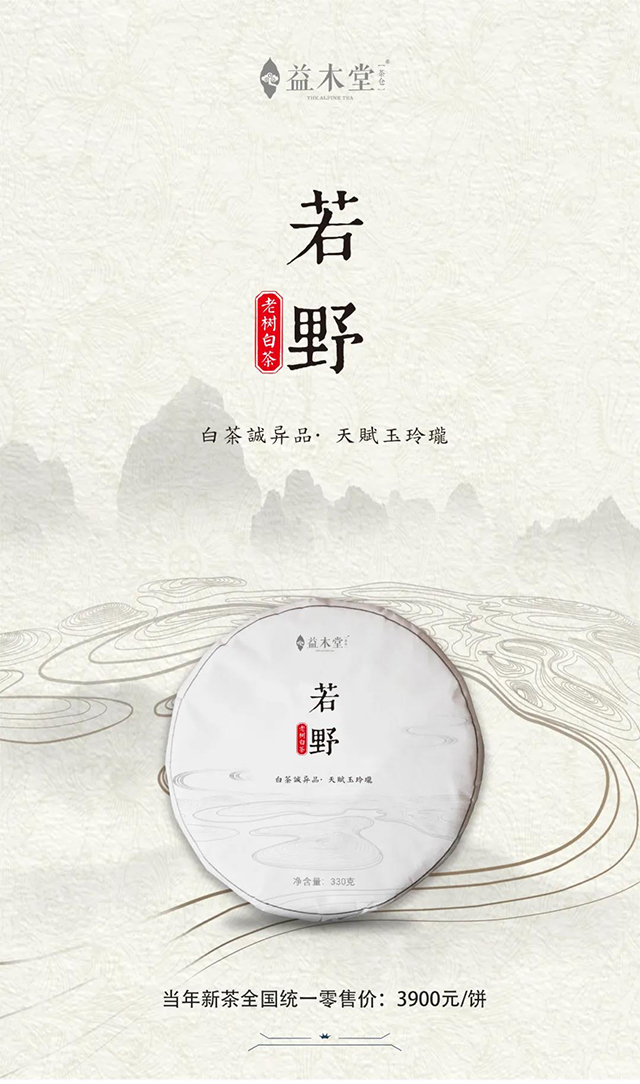 益木堂若野老树白茶