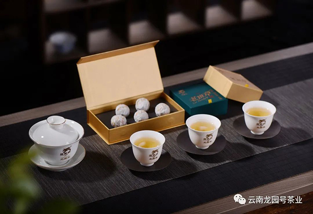 龙园号2022年老班章龙珠礼茶