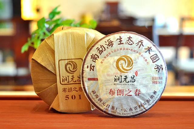 润元昌501布朗之春普洱熟茶