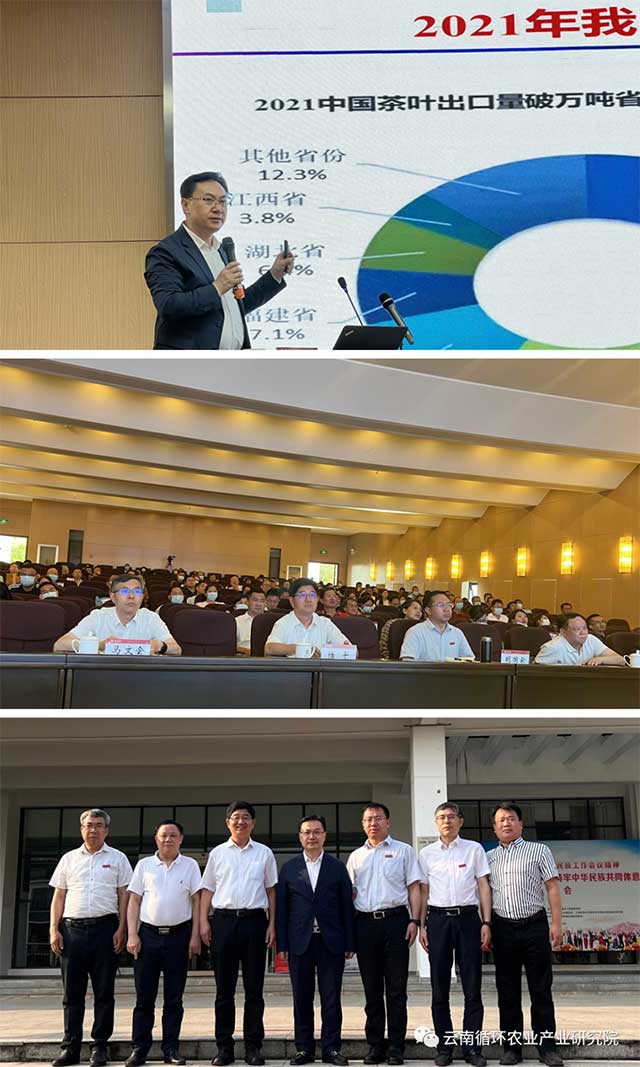 刘仲华院士一行赴云南普洱调研