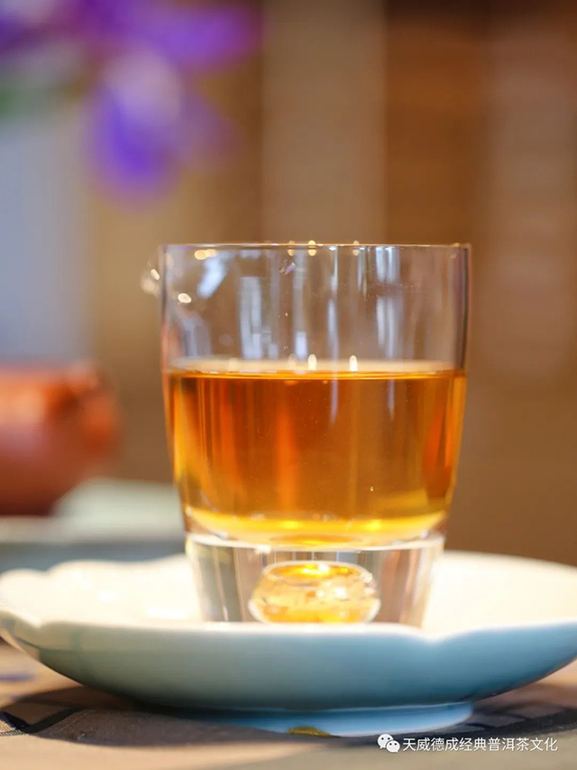 天威德成2022年天授普洱茶