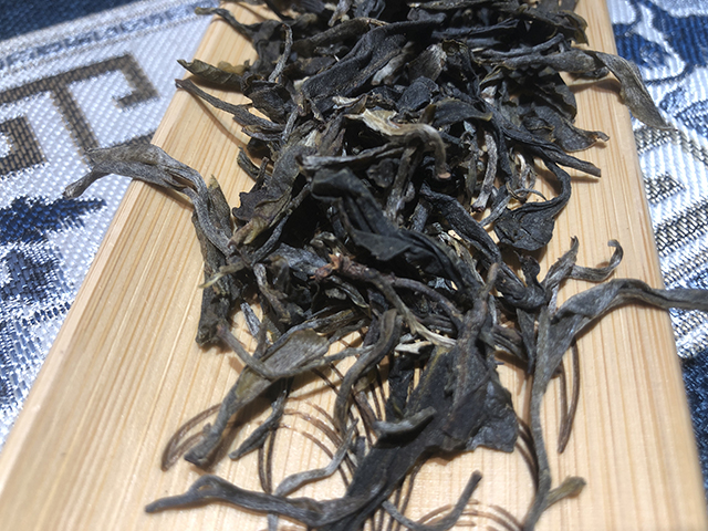 蓝版2022薄荷塘普洱茶散料