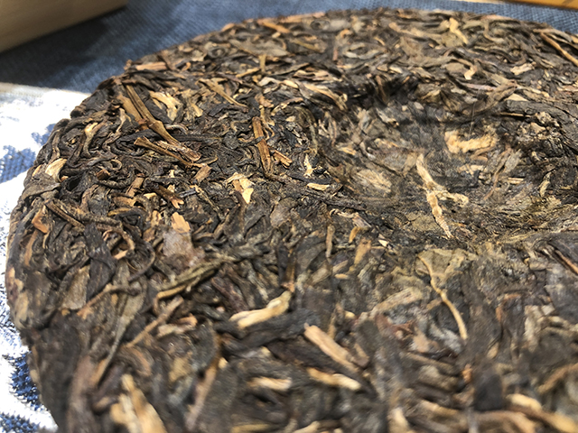 贡沱驿2006年景迈古树普洱茶小饼