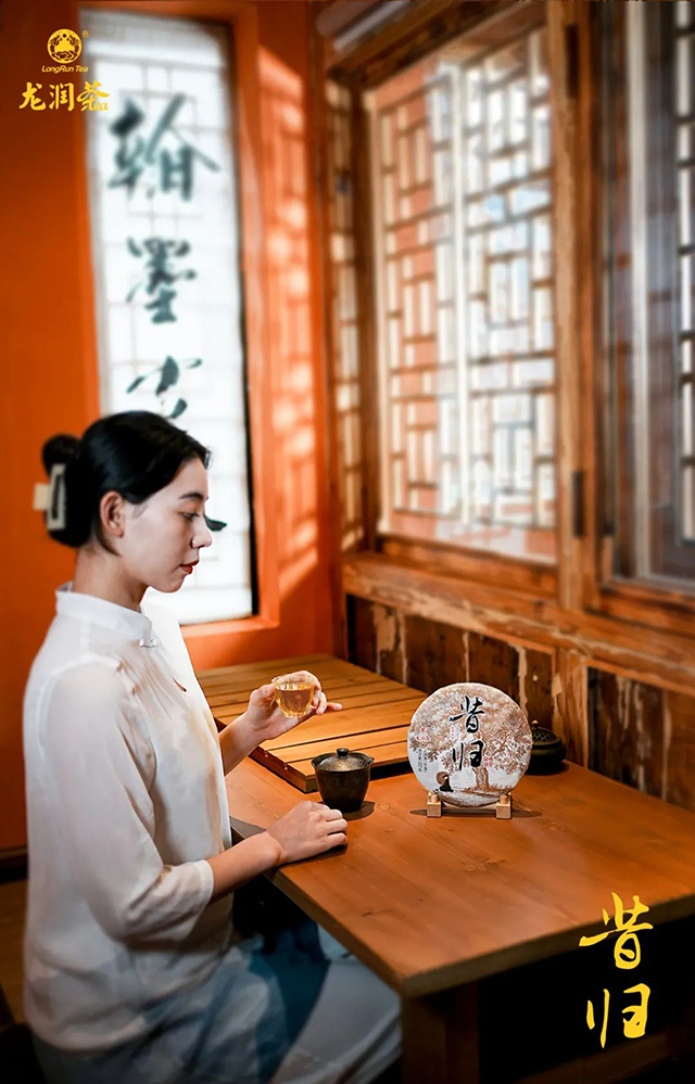2022龙润茶昔归普洱茶