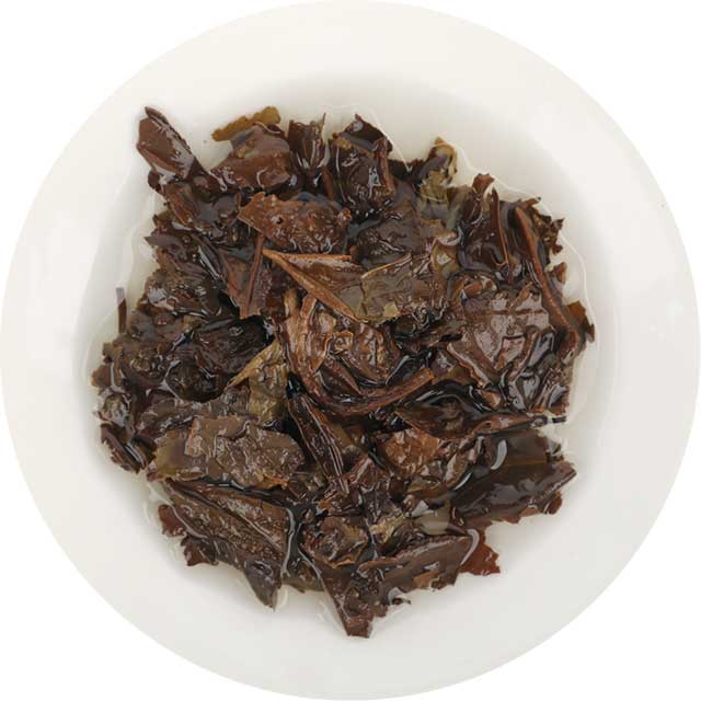 中茶传世印级沁蓝系列中茶即白老寿眉福鼎白茶紧压茶
