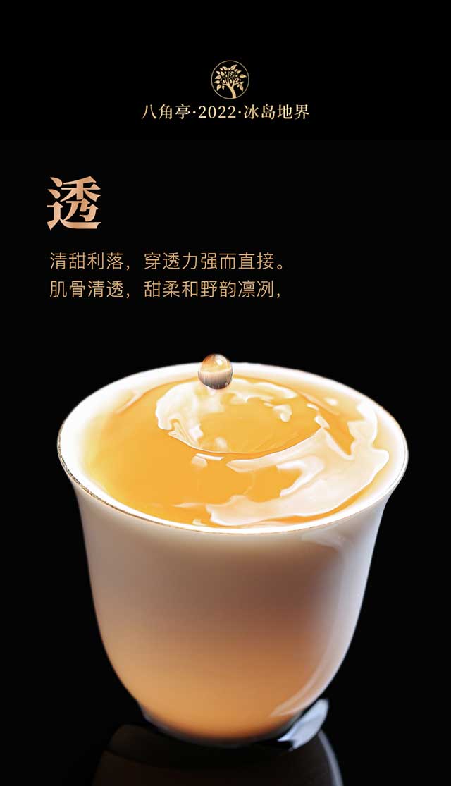 八角亭冰岛五寨系列之冰岛地界普洱茶