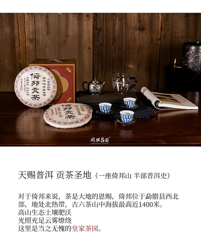 同兴庄园2003倚邦贡茶普洱茶