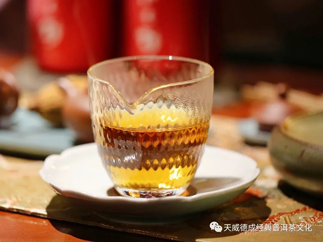 2022年天威德成我来野红茶砖