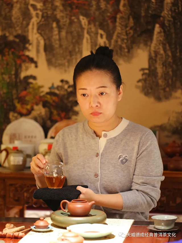 天威德成老班章茶会