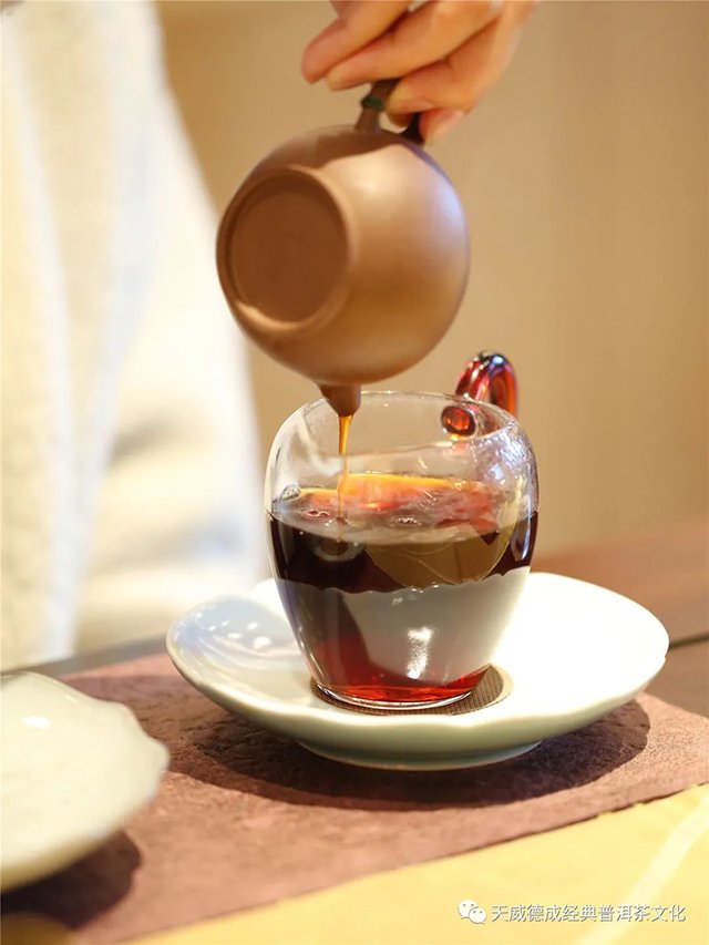 天威德成熟茶暖茶会