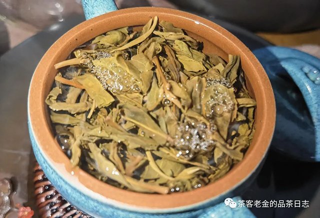 庄主号2020年大黑树林普洱茶