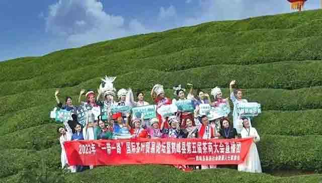 鹤峰县政府组织的直播团赵光辉摄