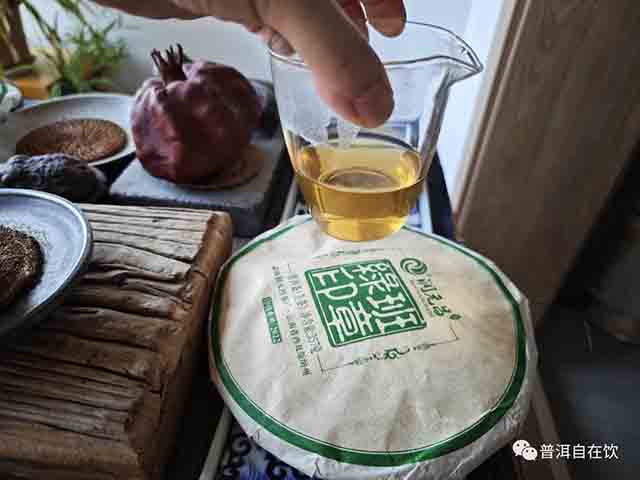 润元昌2022绿印普洱茶品质特点