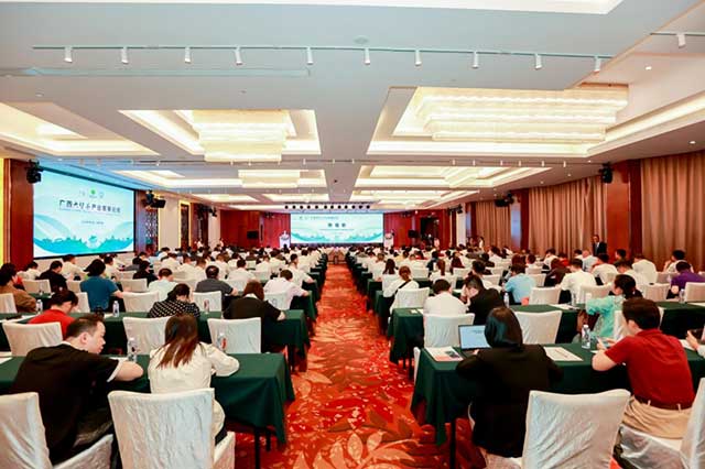 第20届中国东盟博览会广西六堡茶产业发展论坛现场