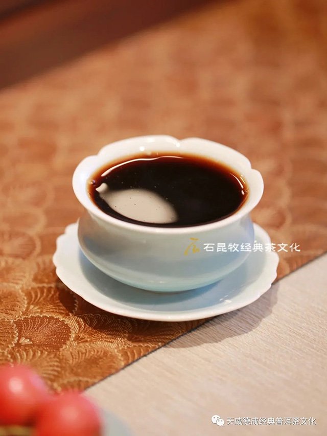 天威德成2023年守黑熟茶品质特点