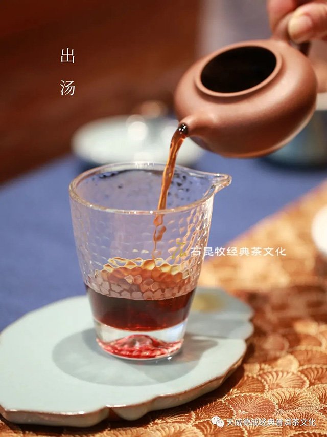 天威德成2023年守黑熟茶品质特点