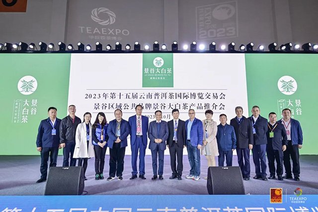 昆明茶博会景谷大白茶推介