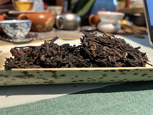 中茶牌98年蓝印易武外贸站古树茶