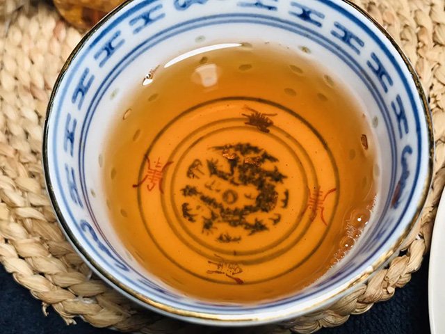 2003年紫大益7542普洱茶品质特点