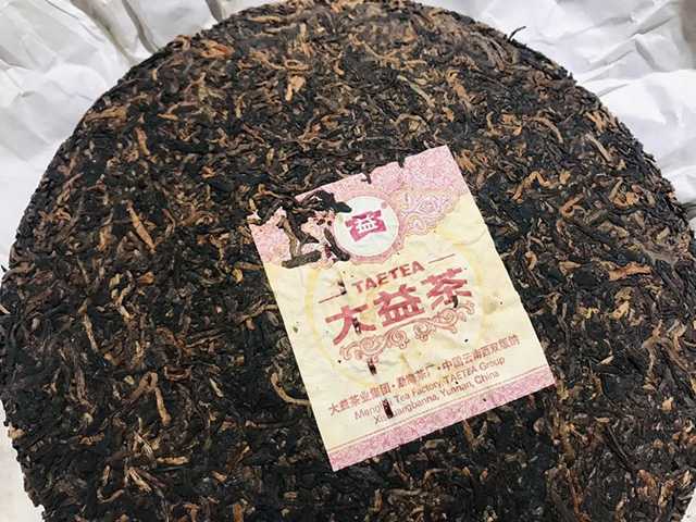 大益2012年金针白莲熟茶品质特点