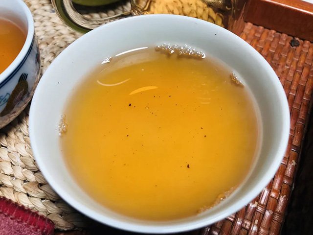 2014年大益传世青饼普洱茶品质特点