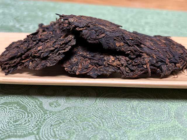 图为芊芷源2020年醇和古树熟茶