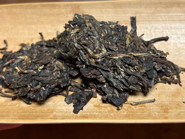 图为老郎河2006年布朗古树