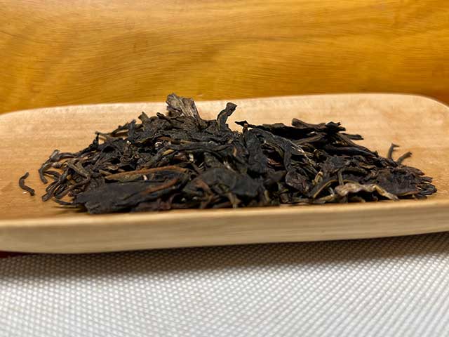 图为古墨千韵2019年千年老妖单株古树茶