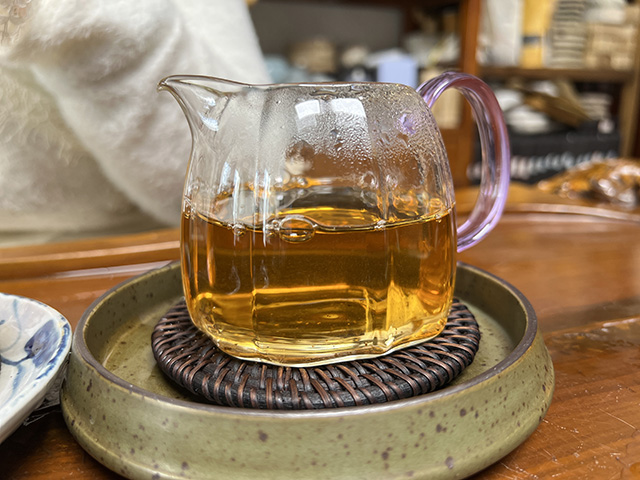 图为福海厂2003年易武正山小金瓜茶