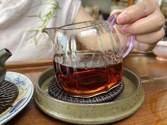 图为90年代绿印沱熟沱